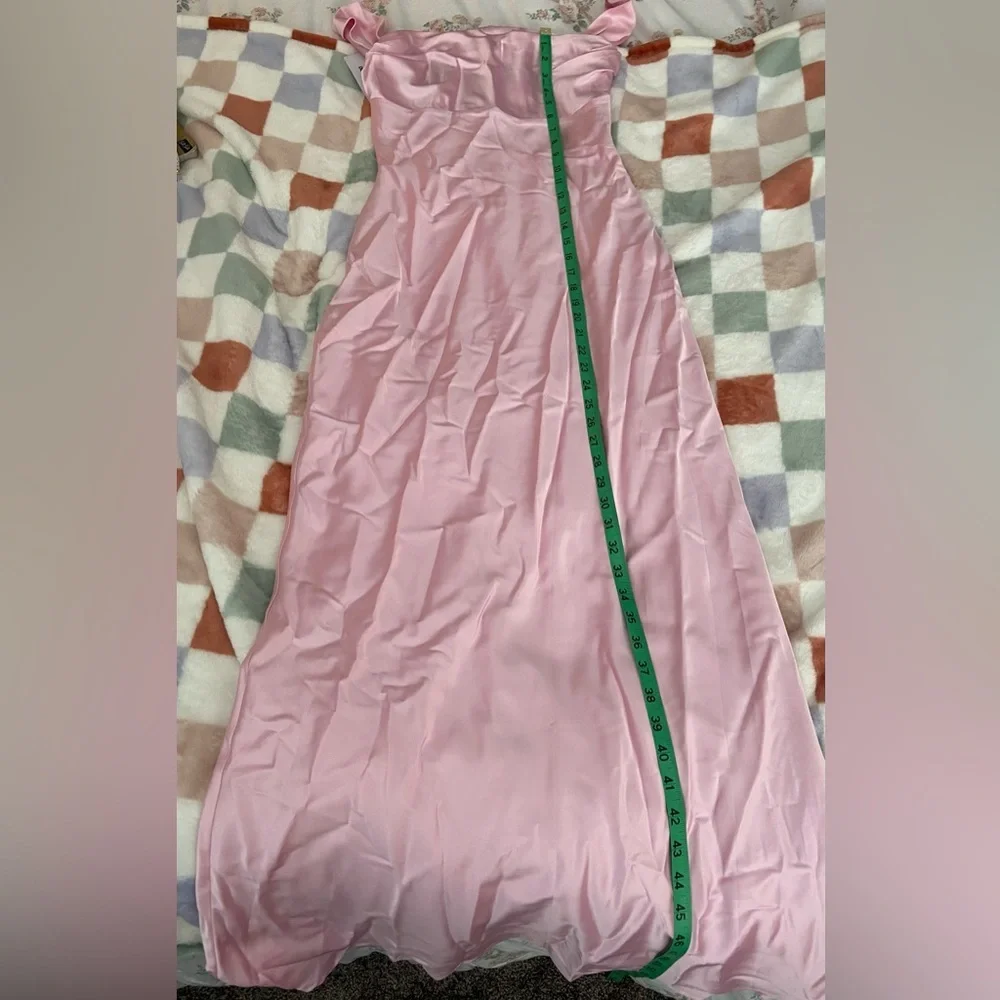 NWT PRINCESS POLLY AZURA PINK MAXI DRESS SIZE 6 - Picture 11 of 11